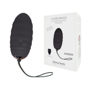Adrien Lastic Ocean Breeze 2 point 0 Wireless Remote Egg Vibrator Black 40809 8433345408095 Multiview