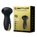 Baile Pretty Love Royal Pleasure Hammer Clitoral Suction Vibrator Black BI 014623 6959532331356 Multiview