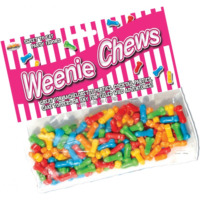 Hott Products Weenie Chews Candy 818631021208 Detail