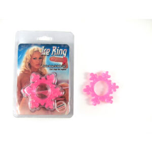 Ice Ring snowflake cock ring pink multiview
