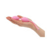 Pillow Talk Frisky Silicone Pleasure Balls Set Pink 56716 677613567161 Duo Hand Detail