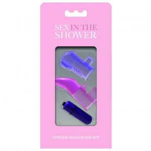 Sportsheets Sex in the Shower Finger Massager Kit SS96025 646709960254 Boxview