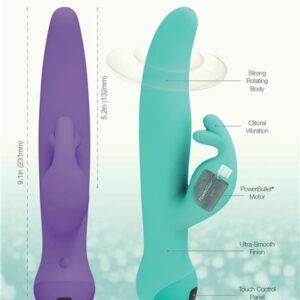 BMS Factory Swan Touch Trio Touch Control Rabbit Vibrator Overview Detail