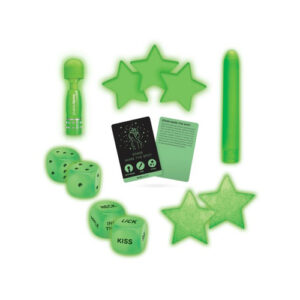 Bodywand Glow in the Dark Card Game 7 piece vibrator kit game BW507 848416002078 Content Detail