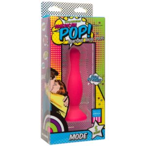 Doc Johnson American Pop Mode 5 inch Silicone Anal Plug 0500 15 BX 782421058272 Boxview
