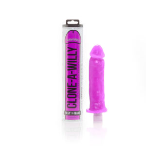 Empire Labs Clone A Willy Vibrating Penis Moulding Kit Neon Purple 763290802067 Example Detail