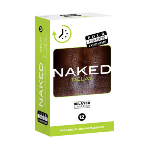 Four Seasons Naked Delay Condoms 12 Pack 9312426006520 Boxview