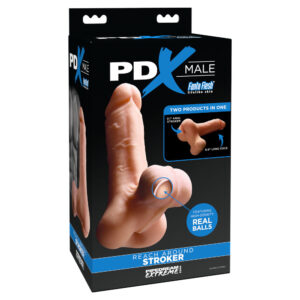 Pipedream PDX Male Reach Around Stroker Light Flesh PD3788 21 603912760415 Boxview