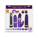 Pipedream Royal Rabbit Kit Vibrator Couples Kit Purple PD2039 00 02 603912160161 Boxview