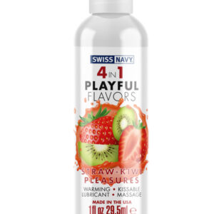 Swiss Navy Playful Flavours 4 in 1 Lubricant Strawberry Kiwi 29ml 699439005603 Detail