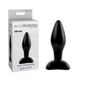Pipedream Anal Fantasy Collection Small Silicone Plug Black PD4602 23 603912331981 Multiview
