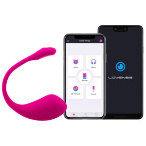 Lovense Lush 2 Smartphone App Egg Vibrator Pink 0728360599544 Detail