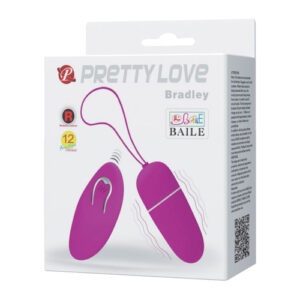 Baile Pretty Love Bradley Wireless Egg Vibrator Purple l BI 014377W