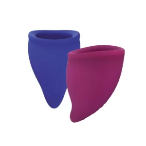FunFactory Fun Cup 2 Pack Menstrual Cups Size B Purple Blue FF950020 4032498950020 Detail