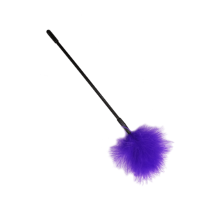 Love in Leather Fluffy Feather Tickler Purple CRO023PUR 3181502316213 Detail