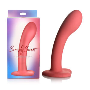 Curve Novelties Simply Sweet 7 Inch G Spot Silicone Dildo Pink CN 11 0414 32 653078943405 Multiview.jpg