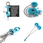 Global Novelties NIXIE Metal Jewel Plug and Furry Cuffs Set Blue 1000321 850010096940 Multi Detail.jpg