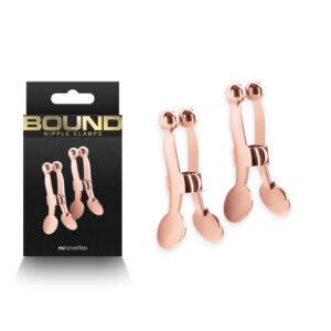 NS Novelties Bound C1 Ball style Nipple Clamps Rose Gold NSN 1303 22 657447106958 Multiview.jpg