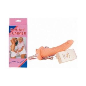 Seven Creations Double Cummer Vibrating Strap On Beige 6788 4890888067884 Multiview.jpg