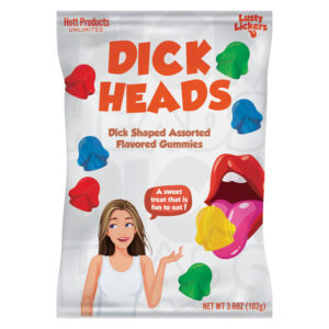 Hott Products Dick Heads Penis Head Shaped Flavoured Gummies 18pc HP3511 818631035113 Boxview.jpg