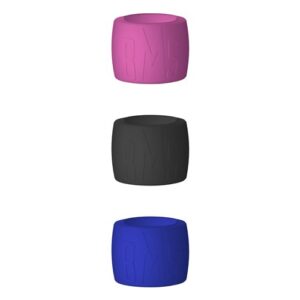 BMS Comfy Cuff Bullet Vibrator Silicone Grip Ring Blue Black Pink 59499 677613594990 Detail.jpg