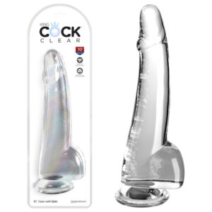 Pipedream King Cock Clear 10 Inch Cock with Balls Clear PD5761 20 603912774924 Multiview.jpg