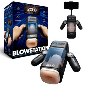 ZOLO Blowstation Controller Style Male Masturbator Light Flesh Black ZO6062 848416012213 Multiview.jpg