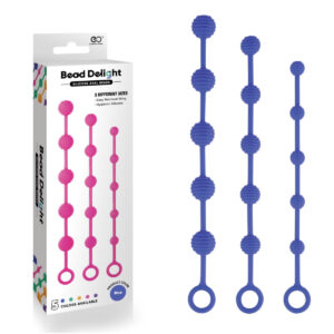 NMC Excellent Power 3 Size Silicone Anal Beads Kit Blue FKP006A000 024 4897078631863 Multiview.jpg