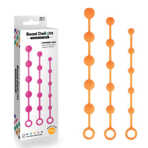 NMC Excellent Power 3 Size Silicone Anal Beads Kit Orange FKP006A000 021 4897078631849 Multiview.jpg