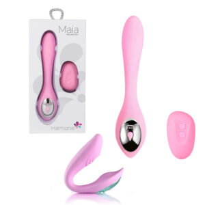 Maia Harmonie Roller Ball Tip Bendable Wireless Remote Vibrator Pink LM18 41 P1 5060311473431 Multiview.jpg