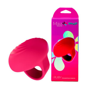 Maia Toys VibeLite Ruby Rechargeable Finger Vibrator Pink AF 011 5060311473721 Multiview.jpg