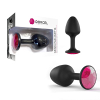 Dorcel – Ruby Geisha Plug – XL (Ruby Pink/Black)