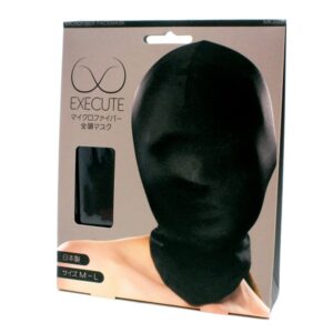 EXECUTE Face Mask Full Head Mask Black M L MK002 4573103500020 Boxview.jpg