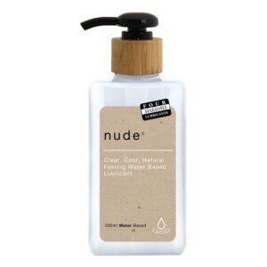 Four Season Nude Water Based Lubricant Lifestyle Bottle 200ml Pump Top 9312426006797 Boxview.jpg